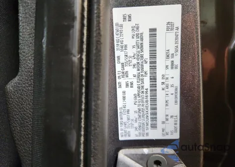 2014 Ford Escape Se z USA, uszkodzony, nr VIN 1FMCU9GXXEUB16164